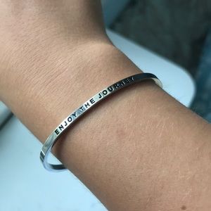 Enjoy the journey bracelet
